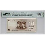 Lithuania, 10 Litu 1991, GIRENAS, series AA