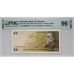 Lithuania, 50 Litu 1991, series AB0000100