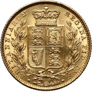 Great Britain, Victoria, Sovereign 1852, London