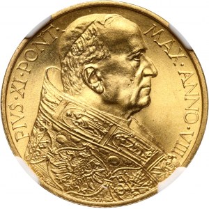 Vatican, Pius XI, 100 Lire 1929, Rome