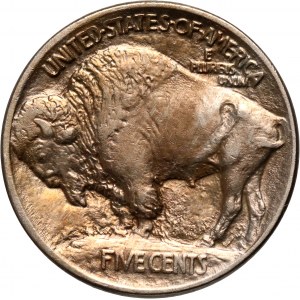 Stany Zjednoczone Ameryki, 5 centów 1913, Filadelfia, Bizon