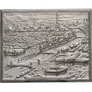 France, Exposition Universelle, Souvenir plaquette, Paris, 1900