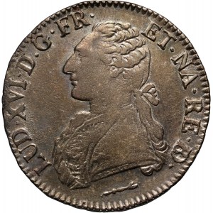 France, Louis XVI, Écu 1784, Pau