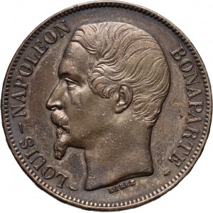 Francja, Ludwik Napoleon Bonaparte, 5 franków 1852 A, Paryż