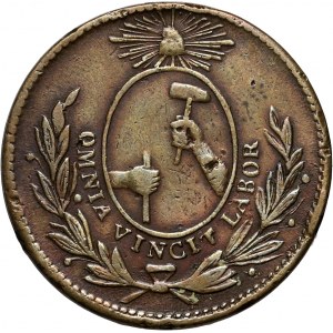Mexico, 1/8 Real (Octavo Real) 1857, Guanajuato