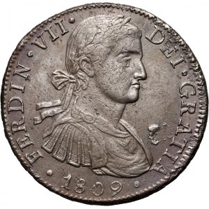 Meksyk, Ferdynand VII, 8 reali 1809 Mo-TH, Meksyk