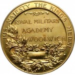 Wielka Brytania, Jerzy V, medal nagrodowy Królewskiej Akademii Wojskowej w Woolwich