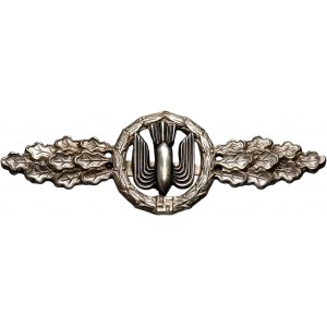 Germany, Third Reich, Silver Front Flying Clasp of the Luftwaffe