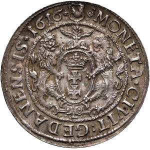 Zygmunt III Waza, ort 1616, Gdańsk