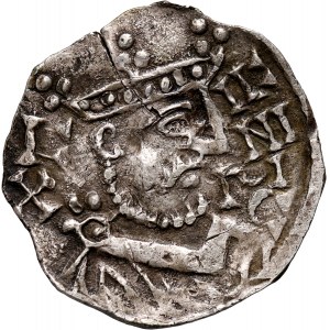 Niemcy, Ratyzbona, Henryk IV 1009-1024, denar