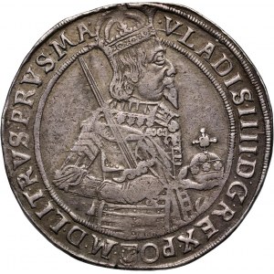 Władysław IV Waza, talar 1635, Bydgoszcz