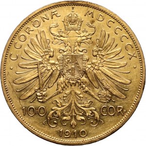 Austria, Franz Joseph I, 100 koron 1910, Vienna