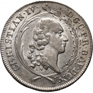 Germany, Pfalz-Birkenfeld, Christian IV, 20 Kreuzer 1766 IW-M