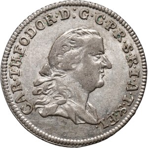 Germany, Pfalz, Karl Theodor, 5 Kreuzer 1765