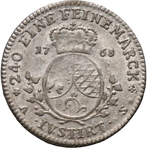 Germany, Pfalz, Karl Theodor, 5 Kreuzer 1765