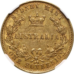 Australia, Wiktoria, suweren 1856, Sydney