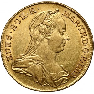 Austria, Maria Theresa, 2 Souverain d'or 1780 IC-FA, Vienna