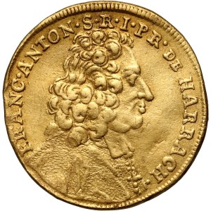 Austria, Salzburg, Franciszek Antoni książę Harrach, dukat 1716, Salzburg