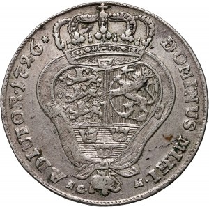 Norwegia, Fryderyk IV, korona (4 Marki) 1726, Kongsberg