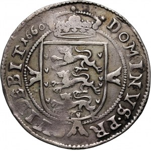 Dania, Fryderyk III, korona (4 Marki) 1660, Glückstadt