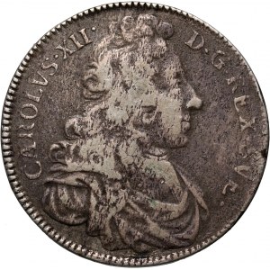 Sweden, Karl XII, 4 Mark 1701, Stockholm