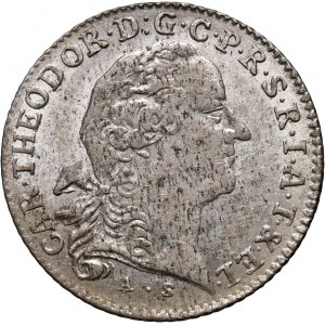 Germany, Pfalz, Karl Theodor, 10 Kreuzer 1767