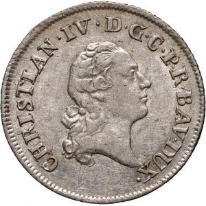 Niemcy, Pfalz-Birkenfeld, Krystian IV, 10 krajcarów 1763 M