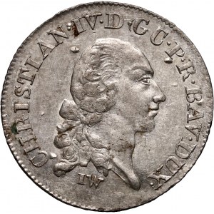 Germany, Pfalz-Birkenfeld, Christian IV, 10 Kreuzer 1767 IW-M