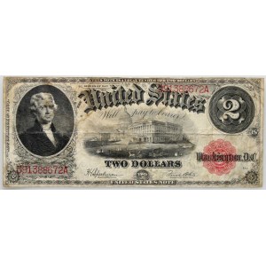 USA, 2 Dollars 1917, Legal Tender