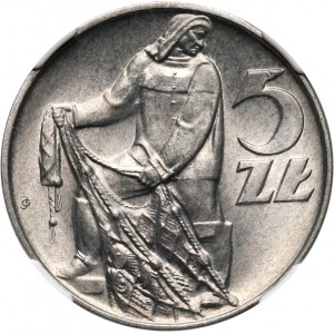 PRL, 5 złotych 1971, Rybak