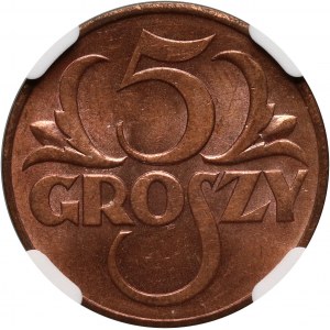 II RP, 5 groszy 1939, Warszawa