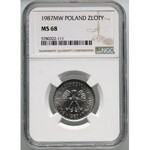 PRL, 1 złoty 1987