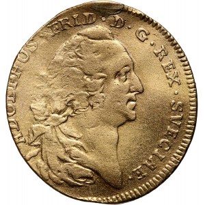 Sweden, Adolf Frederick, Ducat 1760 HM, Stockholm