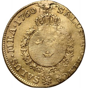 Sweden, Adolf Frederick, Ducat 1760 HM, Stockholm