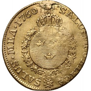Szwecja, Adolf Fryderyk, dukat 1760 HM, Sztokholm