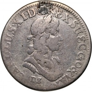 Pomorze, Karol XI, 1/3 talara 1674 DS, Szczecin