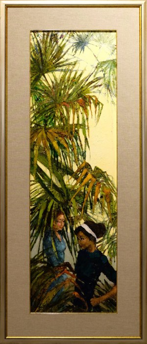 Martta Węg, Popołudnie pod palmami, 2020