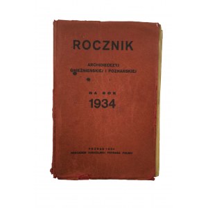 Rocznik Archidiecezyj Gnieźnieńskiej i Poznańskiej na rok 1934