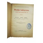 [TACTICAL STUDIES Volume II] tactical studies in the history of Polish wars 1918-1921, Volume II OSTRÓG - DUBNO - BRODY Fights of the 18th Infantry Division against Budienny's mounted army (July 1 - August 6, 1920)
