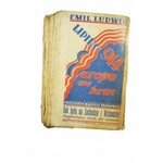 LUDWIG Emil - Ameryka. Powieść o Lincolnie, tom I-II, okładkę wykonał Karol Hiller, 1930r.