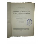 D'ABERNON VHR. - Osiemnasta decydująca bitwa w dziejach świata pod Warszawą 1920r., Warszawa 1932