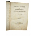 SIEMIEŃSKI Lucjan - Wieczory w Ojcowie czyli opowiadania Grzegorza o dawnych czasach Rzeczypospolitej Polskiej, Warszawa 1873