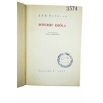 TOLKIEN J.R.R. - Powrót króla, 1963r. pierwsze polskie wydanie