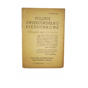 [ANTYKLERYKALIZM] Polskie zwierciadełko kieszonkowe, Warszawa 1947
