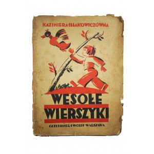 [PIERWODRUK] IŁŁAKOWICZÓWNA Kazimiera Wesołe wierszyki, Warszawa 1934