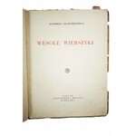 [PIERWODRUK] IŁŁAKOWICZÓWNA Kazimiera Wesołe wierszyki, Warszawa 1934