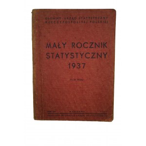 Mały rocznik statystyczny 1937 rok