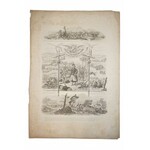LEWICKI JAN NEPOMUCEN - Pamiętniki Jana Chryzostoma Paska z czasów panowania Jana Kazimierza, Michała Korybuta i Jana III. ORYGINAŁ Teka 18 plansz, Poznań 1850−1853, J. K. Żupański. Druk Drouart, Paryż UNIKAT