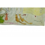BEREZOWSKA Maja - Original Aquarell/Stift für eine Diätassistentin aus dem Sanatorium in Krynica, angefertigt als Geschenk/Dankeschön für ihre Betreuung während ihres Aufenthalts im Sanatorium in Krynica im Jahr 1965. Größe ca. 23,5 x 31cm.