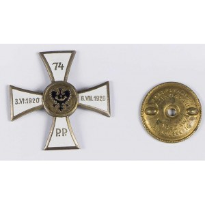 74 Pułk Piechoty odznaka pamiątkowa